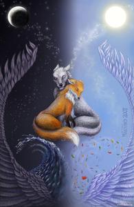 Иллюстрация к Сказкам из Леса выполненная Максимом «Scourge Miakhano» Ершовым в 2007 году. Исключительные права на изображение принадлежат Малькову И.В.